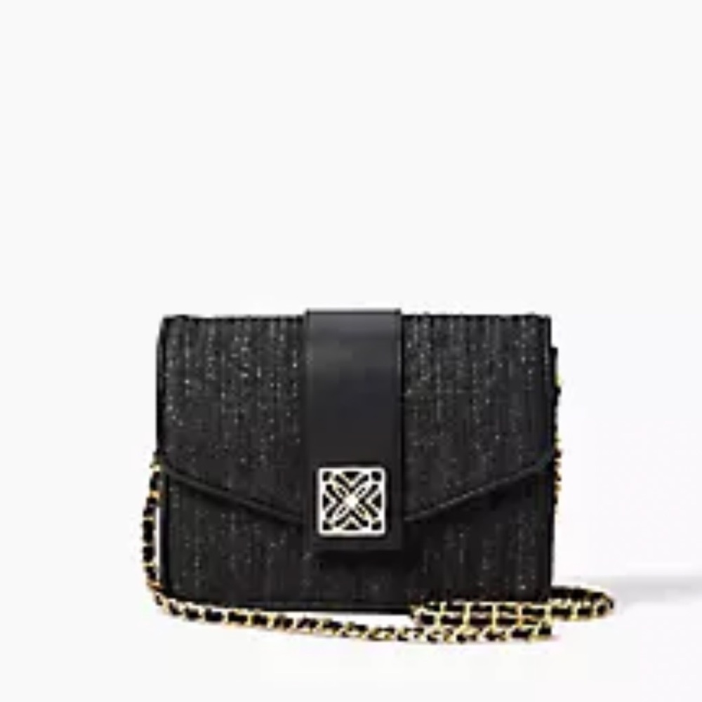 Lilly Pulitzer’s Dobson Crossbody, Elegant Black Bag